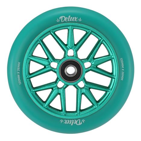 Blunt 120mm Delux Wheels Teal - Pair £63.90